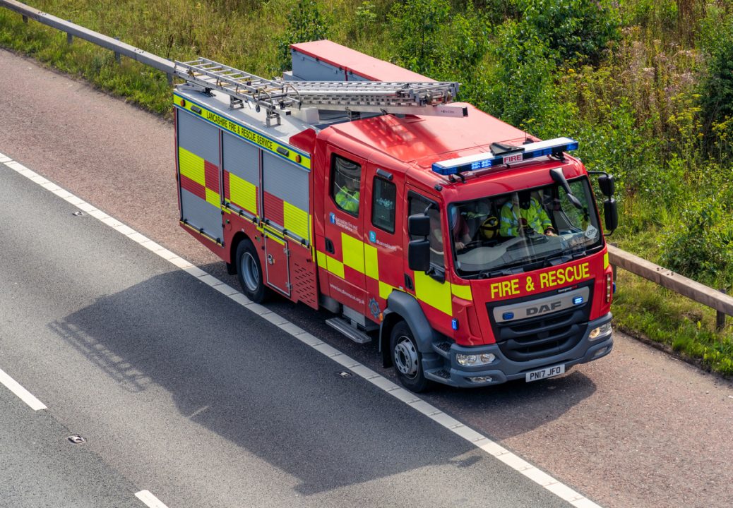 Seven fire engines tackle shed fire which spread to building and car in Rogart